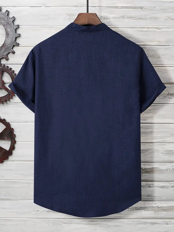 Kieth - Camicia a Maniche Corte Con Tasca Frontale