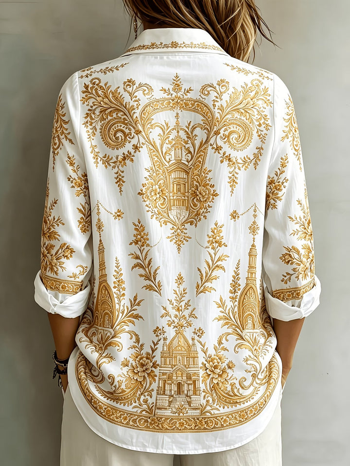 Aldana - Camicia a Maniche Lunghe Con Bottoni