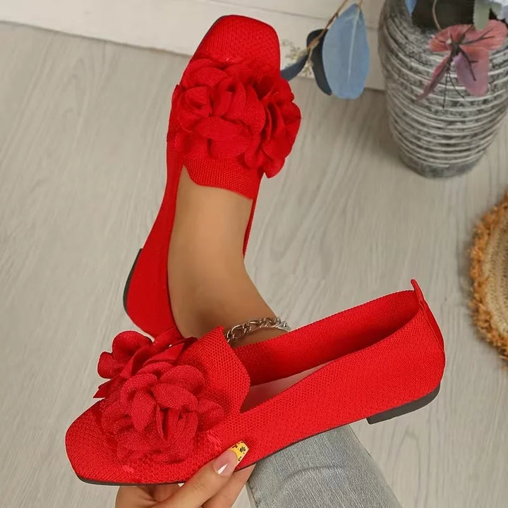 Catriona - Mary Jane Con Tacco Basso Floreale