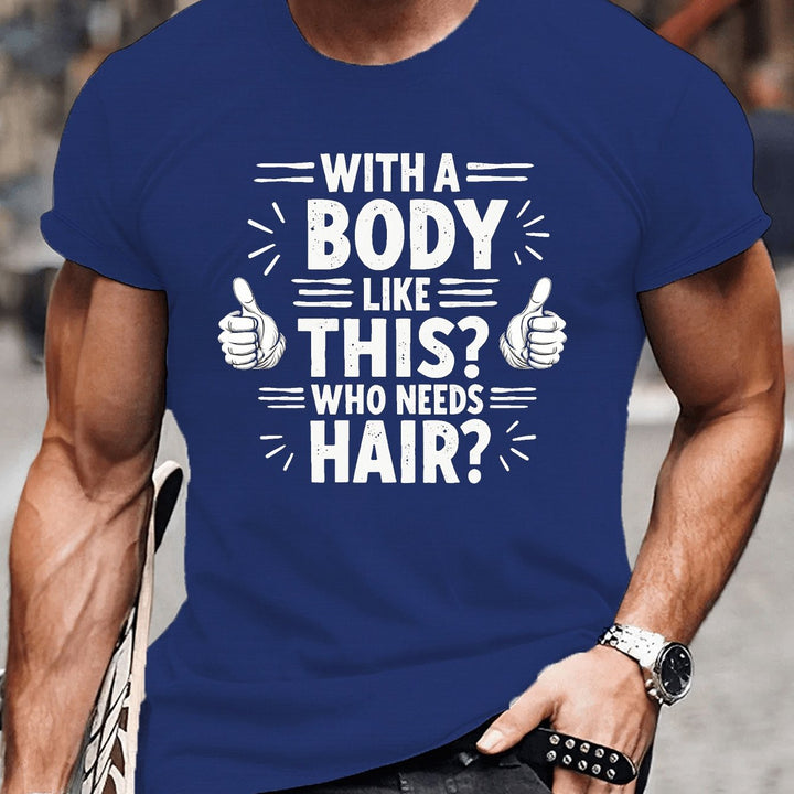 Hairy – T-Camicia Elegante Con Maniche Corte