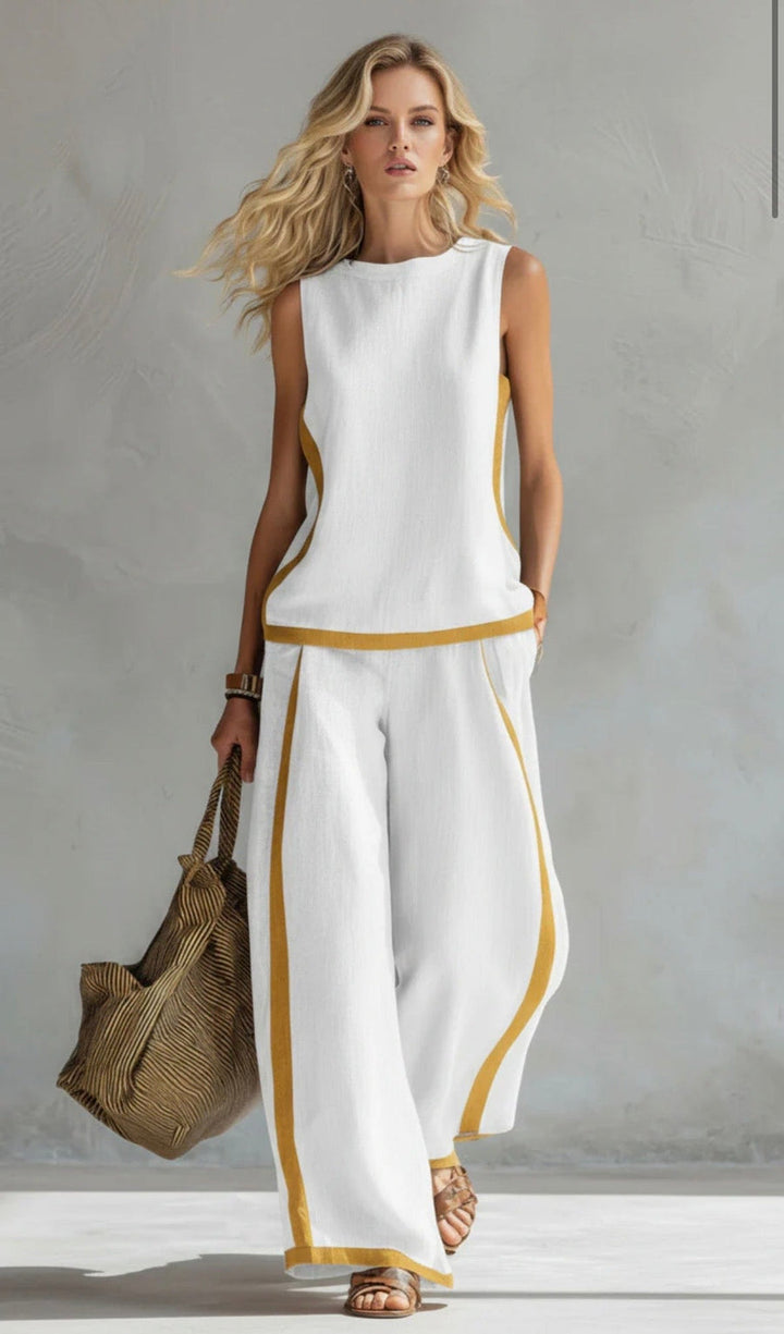 Sachindri - Elegante Completo a Due Pezzi