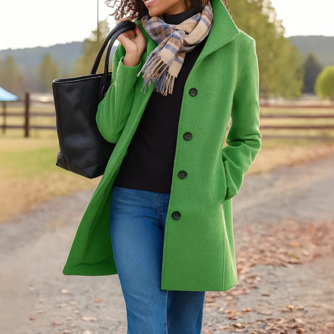 Danla - Cappotto a Maniche Lunghe Con Tasche