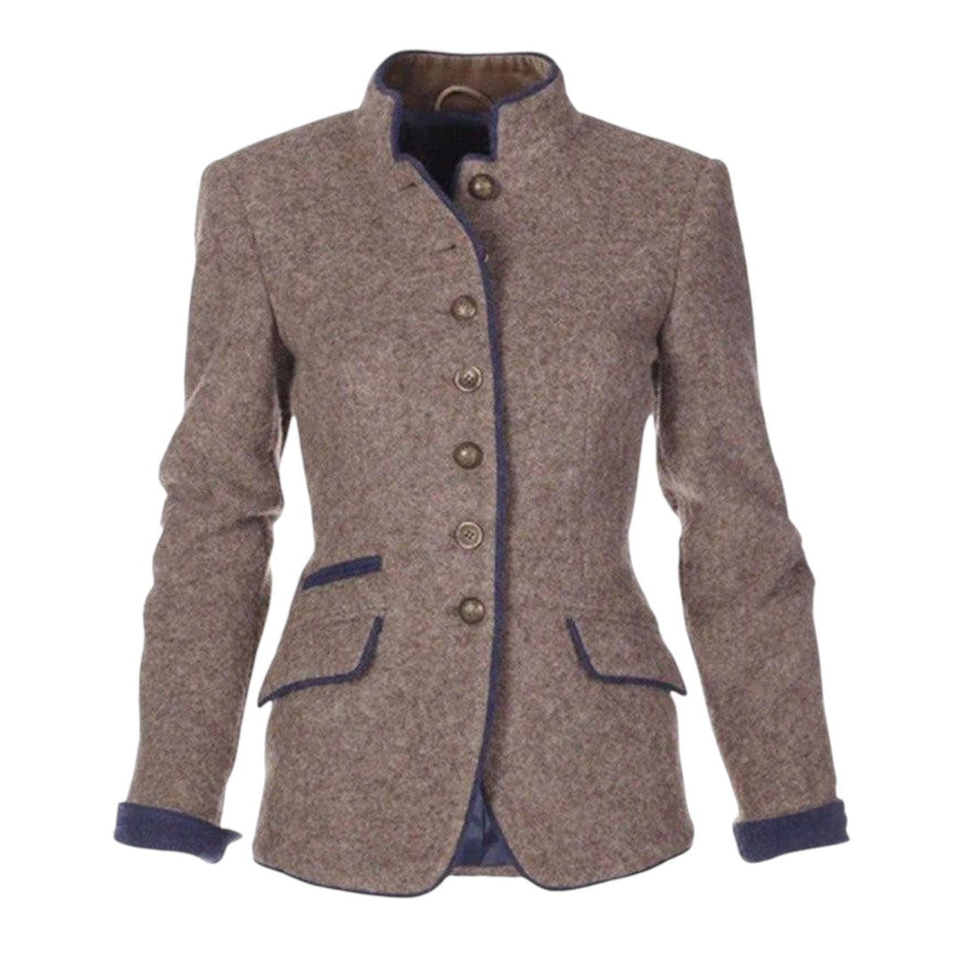 Nysha - Blazer Heritage Con Colletto Alla Coreana