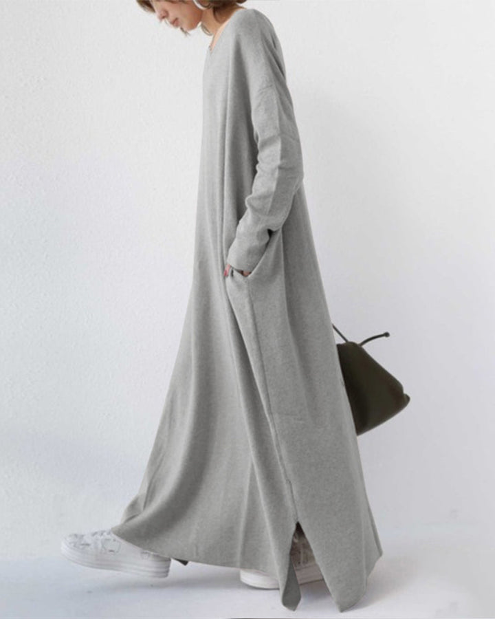 Bonita - Abito Alla Moda Con Maniche Lunghe e Scollo a V