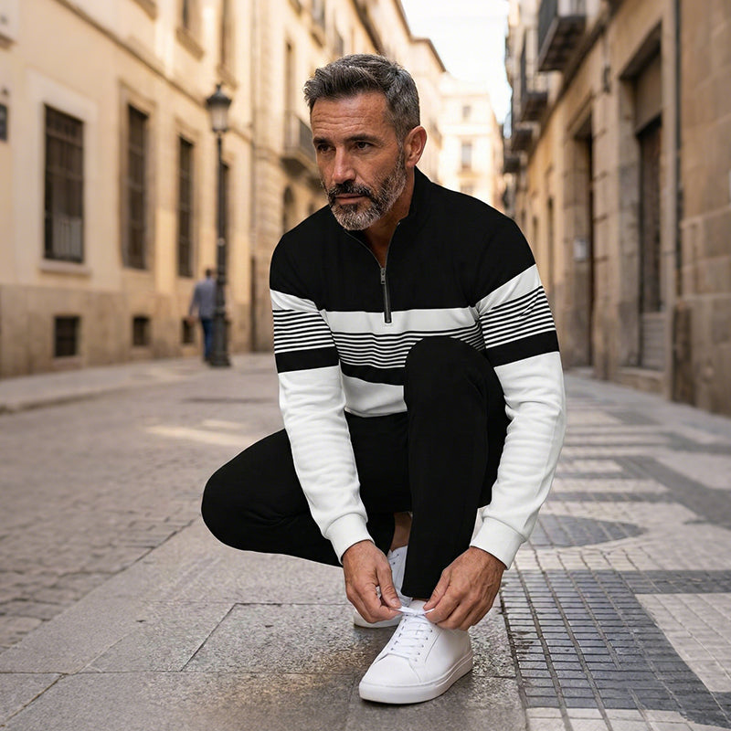 Mclerran - Set Composto Da Maglione E Pantaloni Con Stampa Grafica