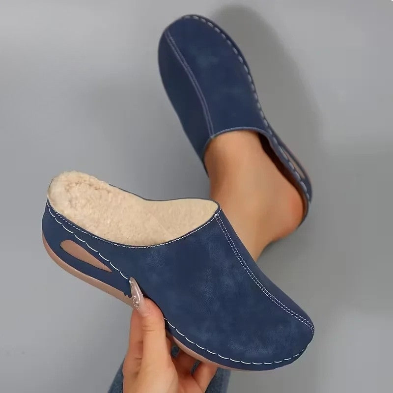 Lirona - Comodi Mocassini Slip-on Con Fodera in Pile