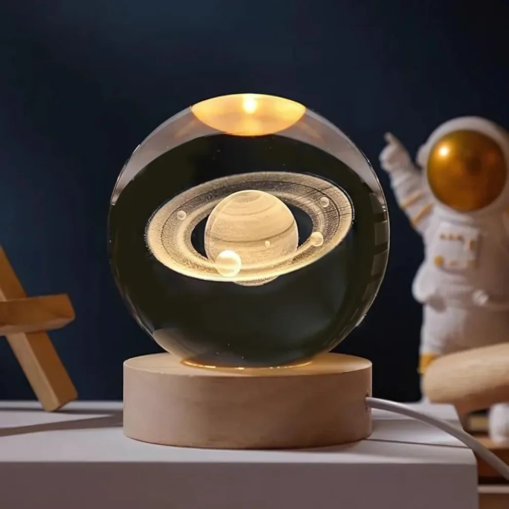 Glow Sphere – Lampada A Sfera Di Cristallo Luminosa