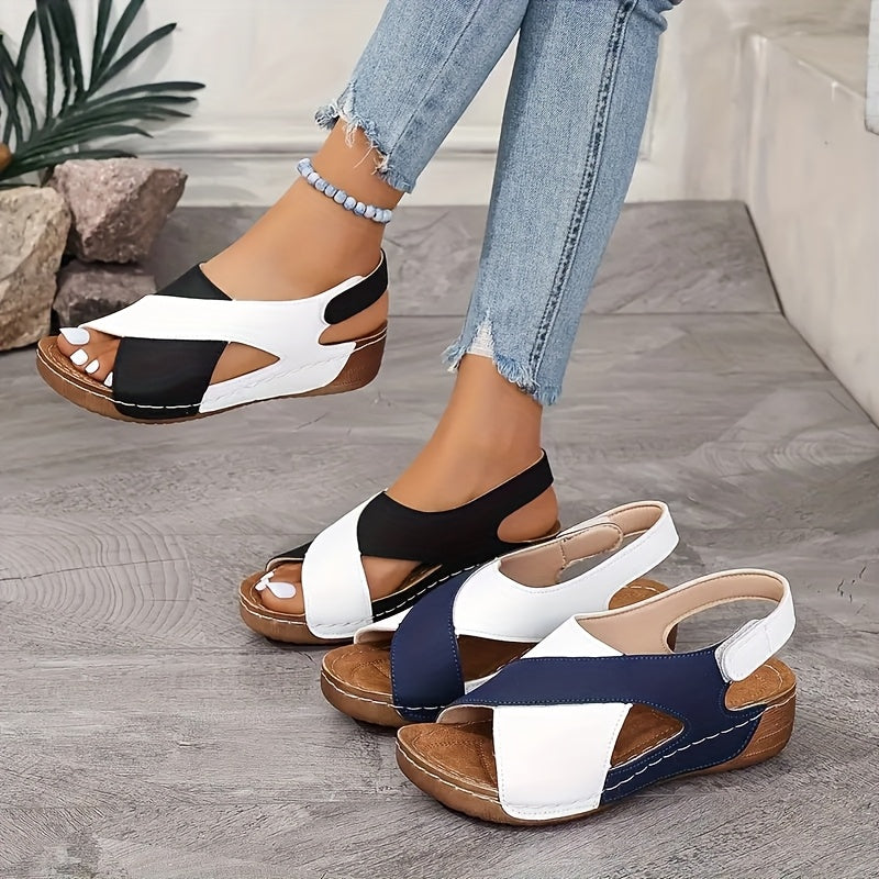 Deloris - Sandali Con Zeppa Leggeri E Comodi