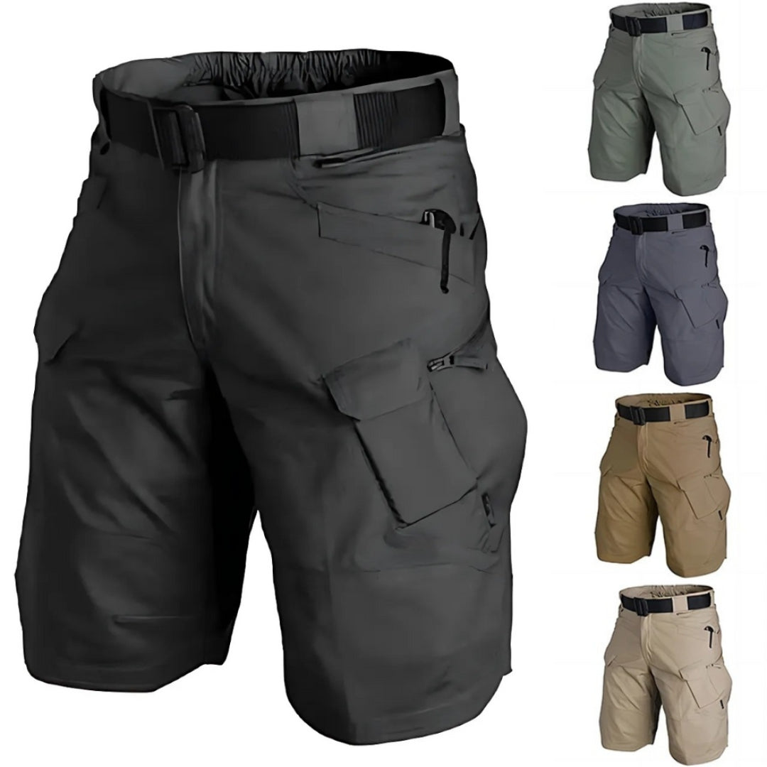 Kazuya - Pantaloncini Cargo Con 7 Tasche + Cintura Gratuita