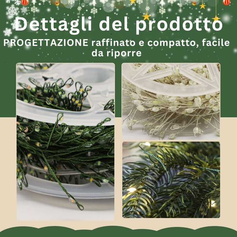 TwinkleWire - Luci Decorative a Filo Di Rame Con Telecomando