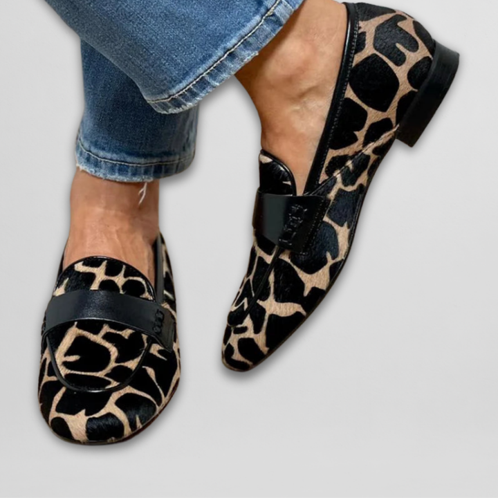 Priszilla – Scarpe Basse Con Stampa Animalier