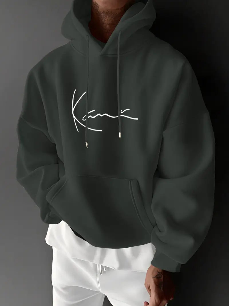 Jayasuriya - Comoda Felpa Con Cappuccio Con Stampa Esclusiva