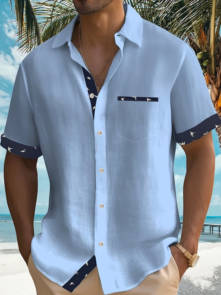 Julio - Camicia Elegante A Maniche Corte