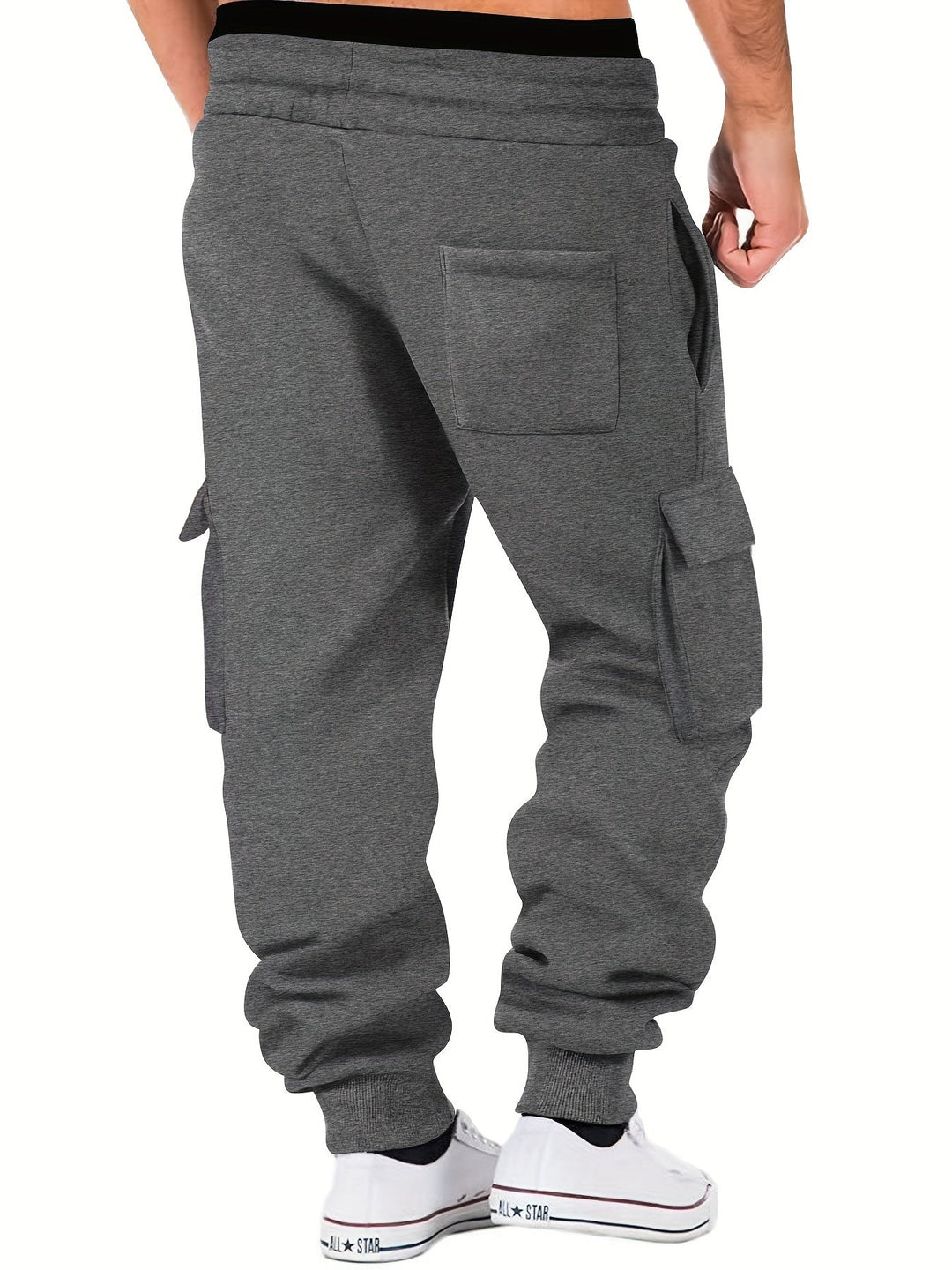 Daan - Pantaloni Jogger Cargo Con Tasche Multiplo