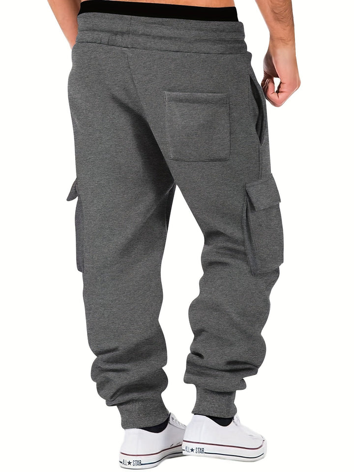 Daan - Pantaloni Jogger Cargo Con Tasche Multiplo