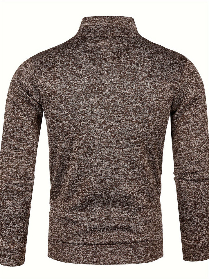 Grzegorz - Giacca In Maglia a Maniche Lunghe Con Zip