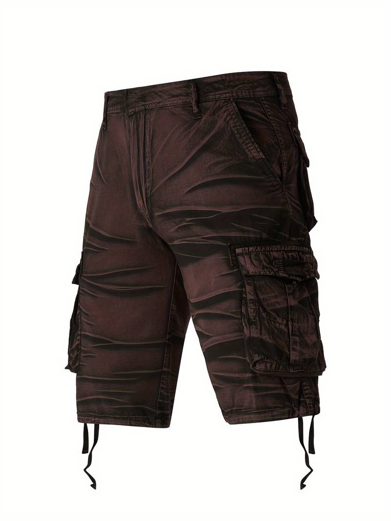 Thomas - Pantaloncini Cargo Casual Con Motivo Mimetico E Tasche