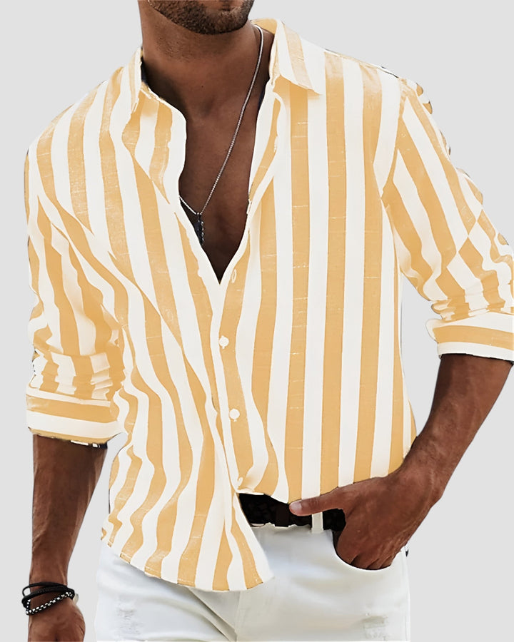 Galimov - Elegante Camicia A Maniche Lunghe