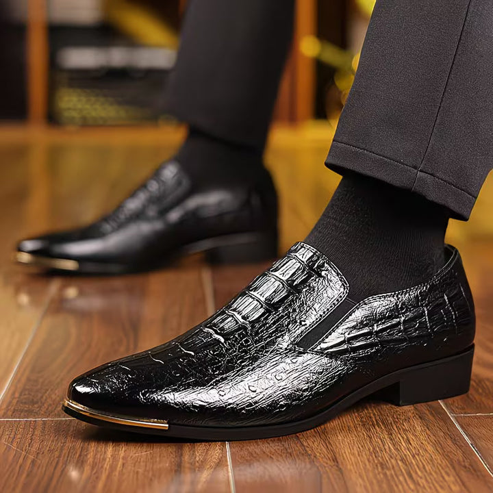 Natanor - Scarpe Casual Con Motivo Coccodrillo