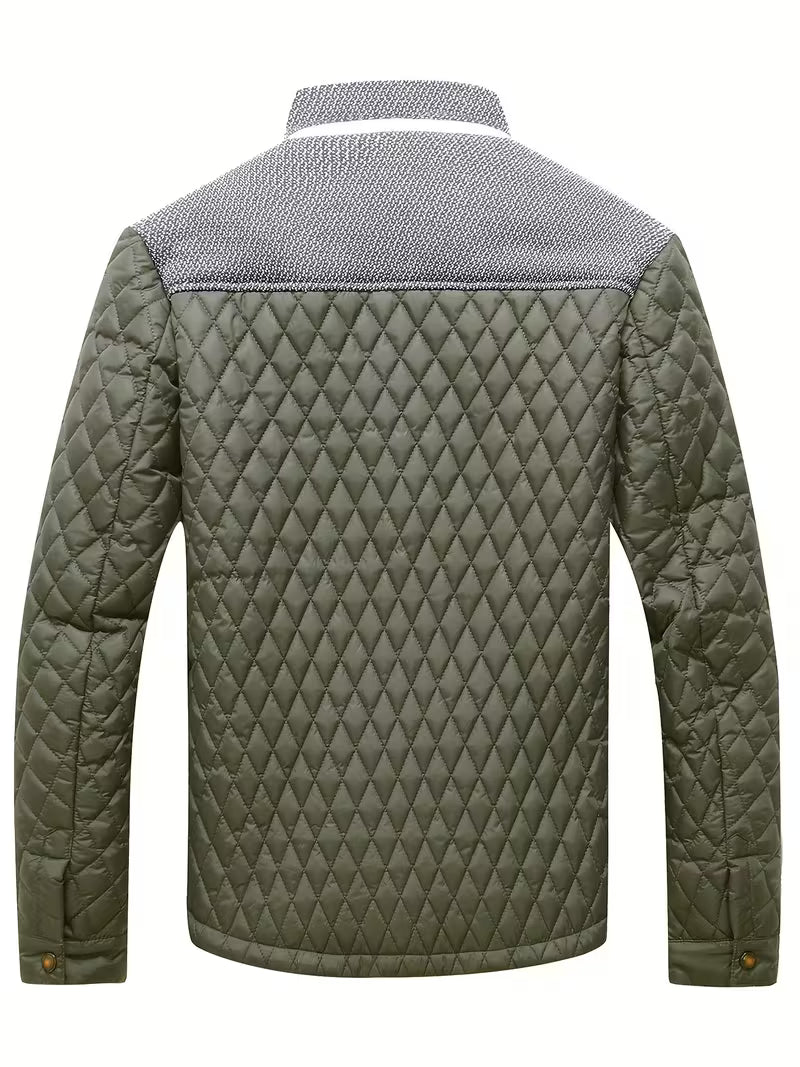 Stetson - Piumino Con Patchwork a Rombi