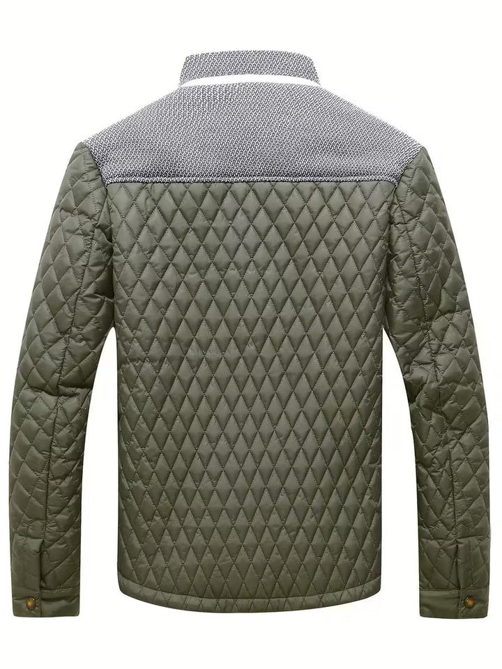 Stetson - Piumino Con Patchwork a Rombi
