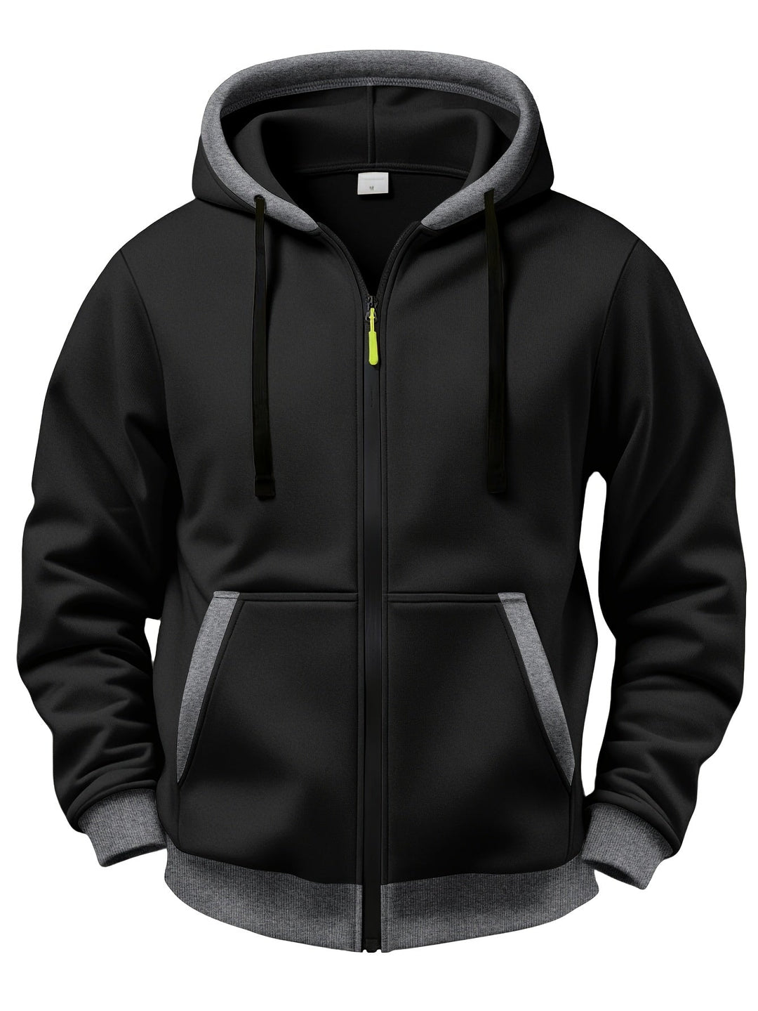 Mussoline - Maglia Invernale Casual a Maniche Lunghe Con Cappuccio E Cerniera