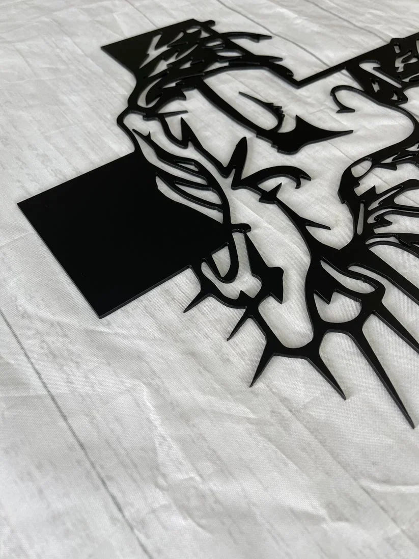 ChristCraft - Croce di Gesù in Metallo Decorazione da parete con Gesù