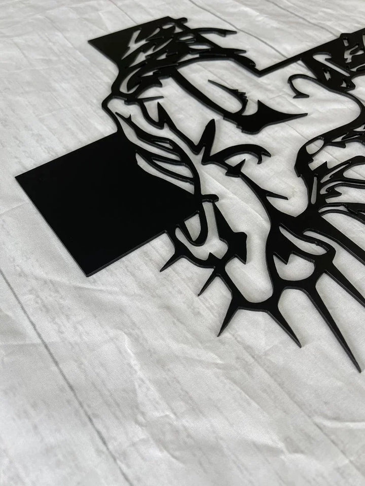 ChristCraft - Croce di Gesù in Metallo Decorazione da parete con Gesù