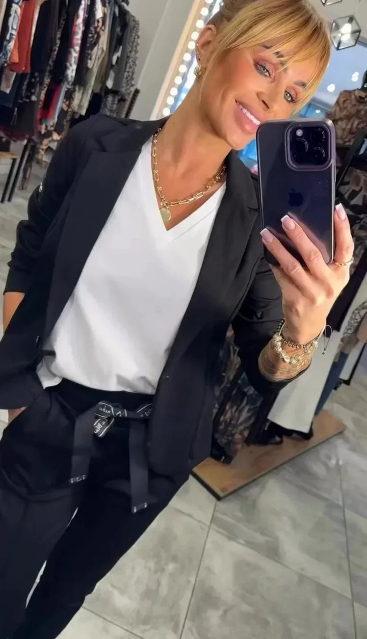 Jocelyne - Elégant Completo Giacca Pantaloni