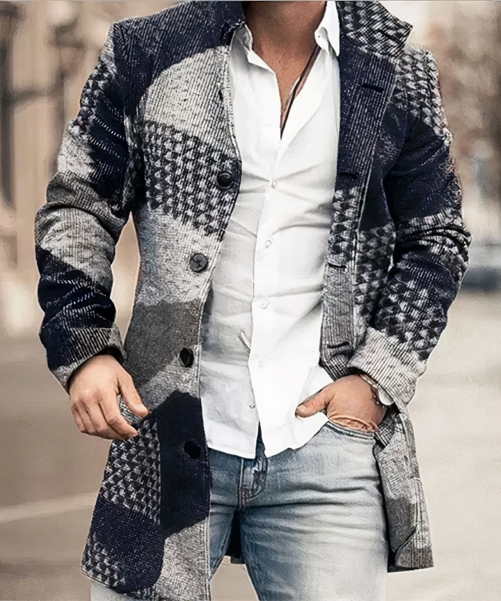 Evans - Trench Classico Con Abbottonatura Frontale