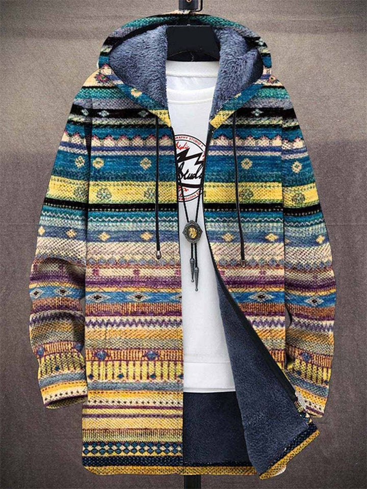 Annet - Cardigan di Lusso ispirato all'arte con Cerniera