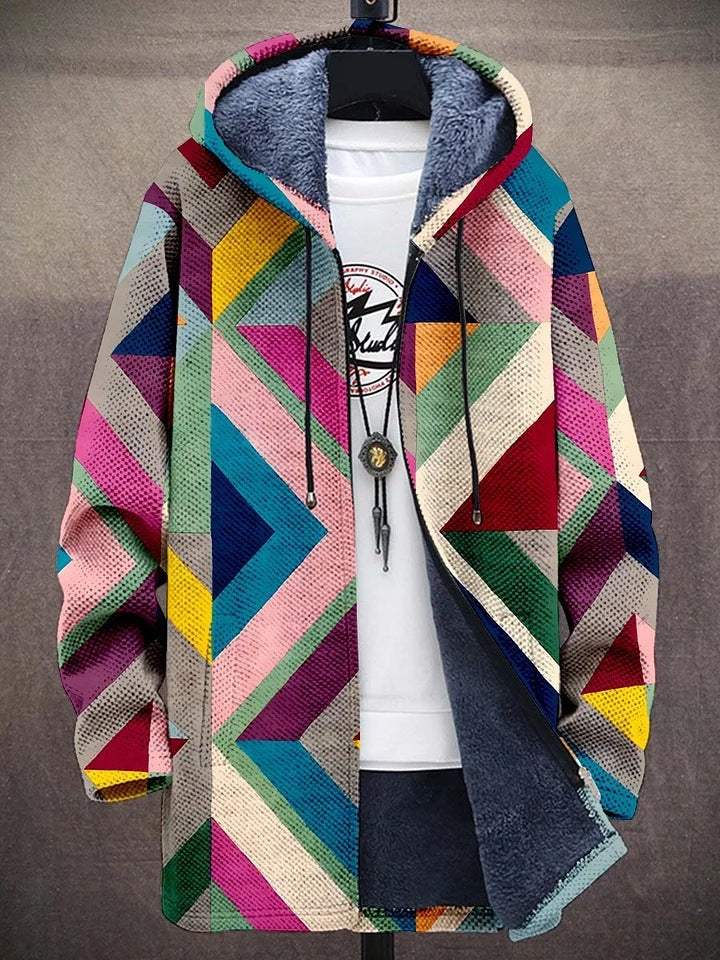 Aria - Cardigan di lusso con Ispirazione Artistica e Cerniera