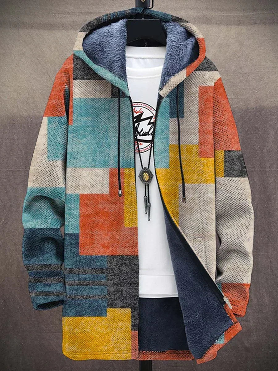 Aria - Cardigan di lusso con Ispirazione Artistica e Cerniera