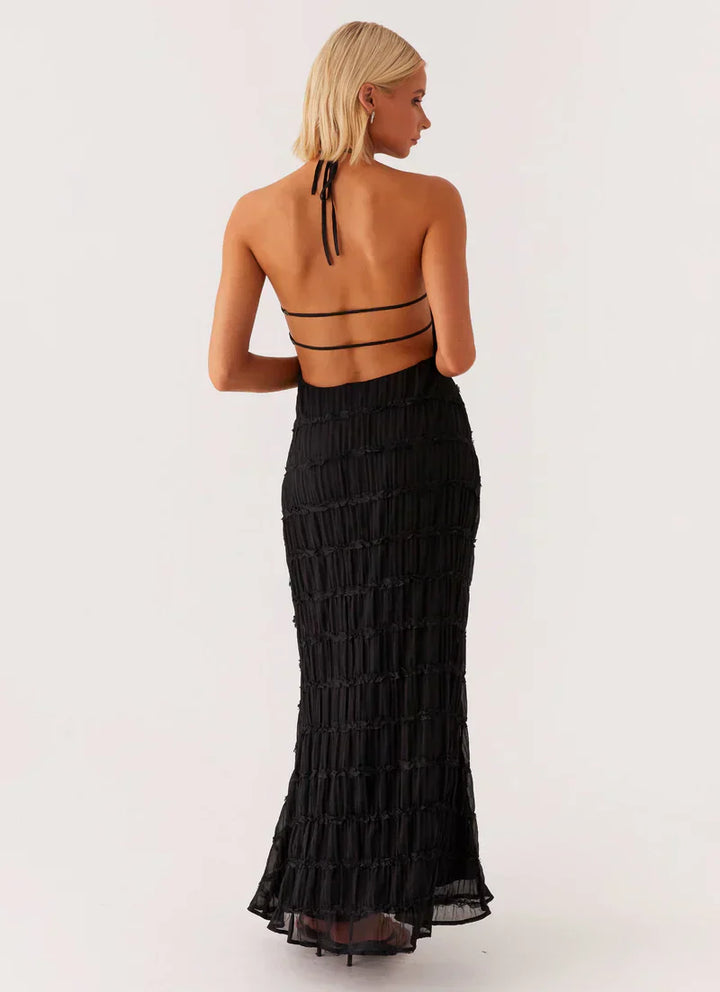 Falkenberg - Elegante Maxi Abito Bohémien