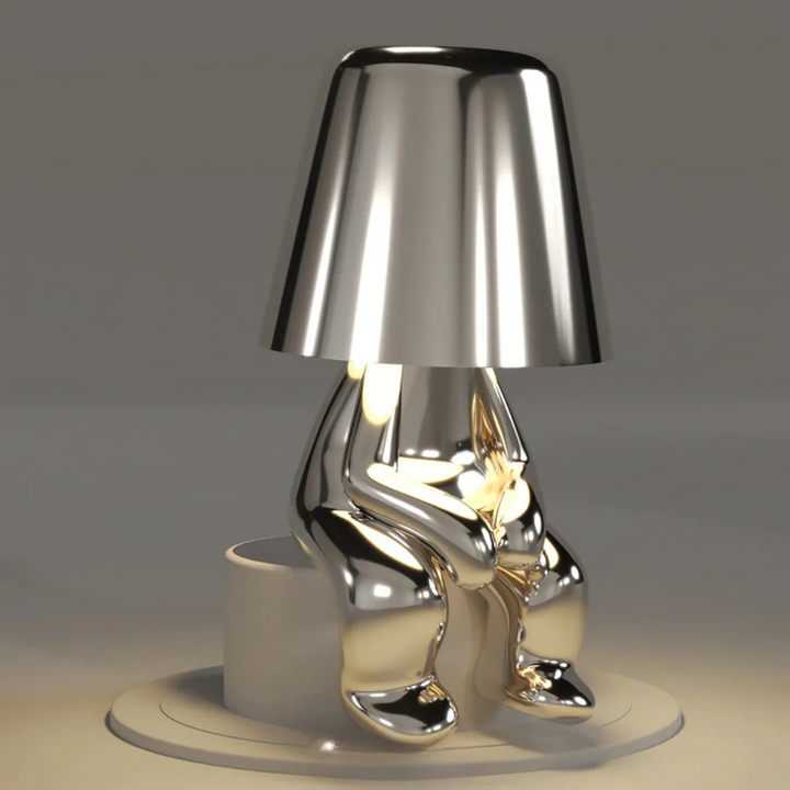 LumaGlow - Lampada da Scrivania Decorativa Ricaricabile