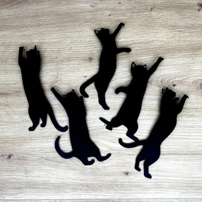 KittyMark - Segnalibri in Metallo a Forma di Gatto