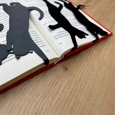 KittyMark - Segnalibri in Metallo a Forma di Gatto