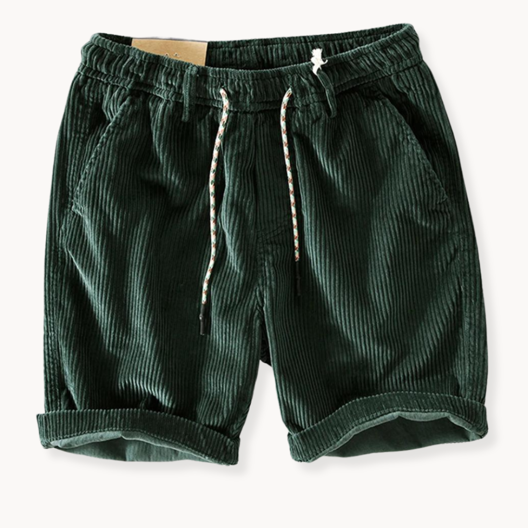 Klaas - Pantaloncini Di Velluto a Coste Regolabili