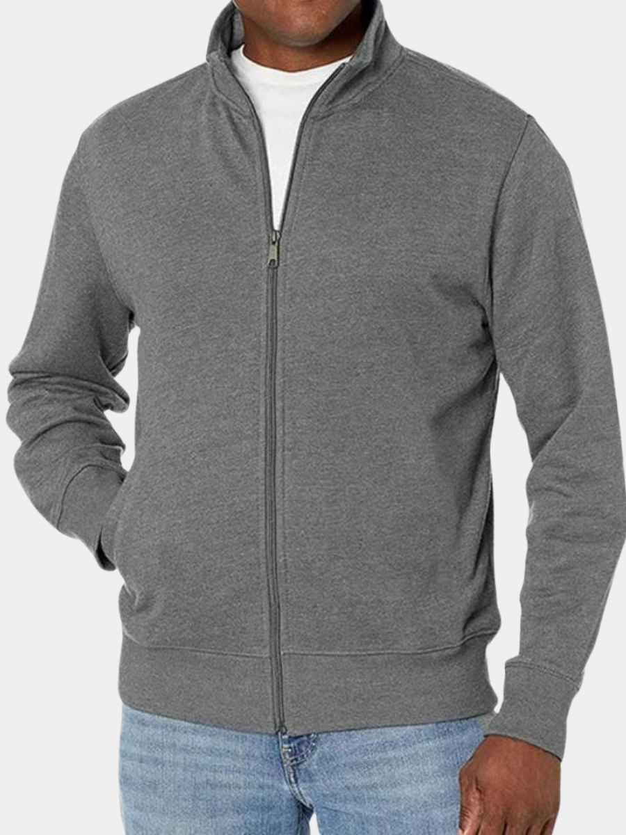 Alfredo - Long Sleeve Spring Jacket With Zipper