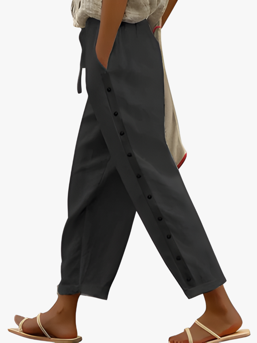 Mutandi - Pantaloni Casual Con Elegante Bottone