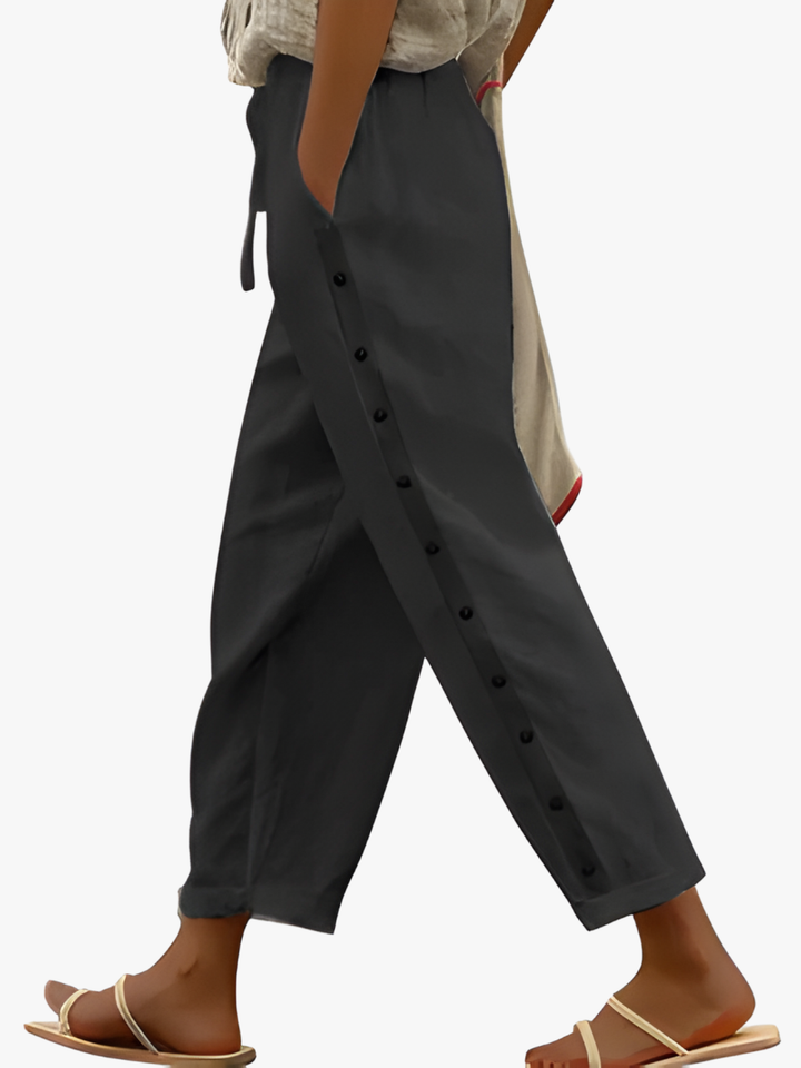 Mutandi - Pantaloni Casual Con Elegante Bottone