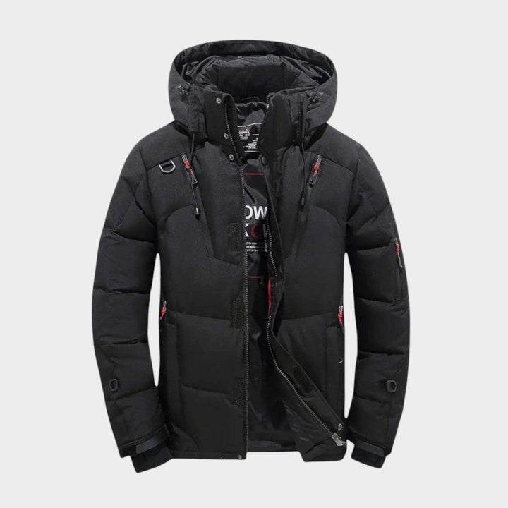Alaxis - Piumino Con Cappuccio e Tasche Con Cerniera