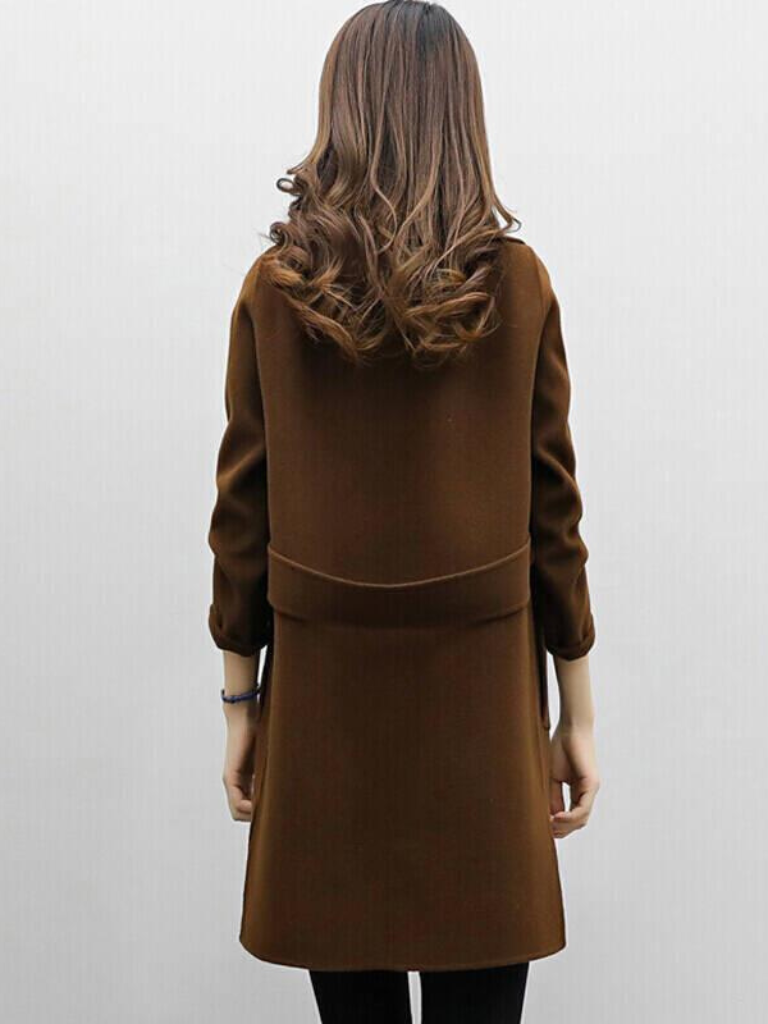 Roxana - Elegante Cappotto Doppiopetto