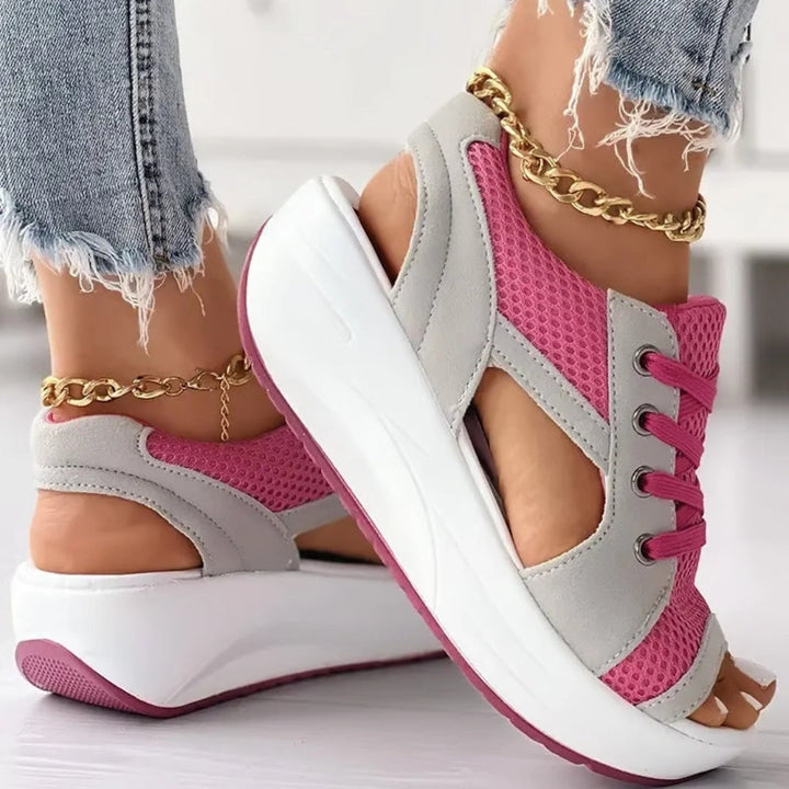 Nayeli - Sandalo Casual Con Lacci