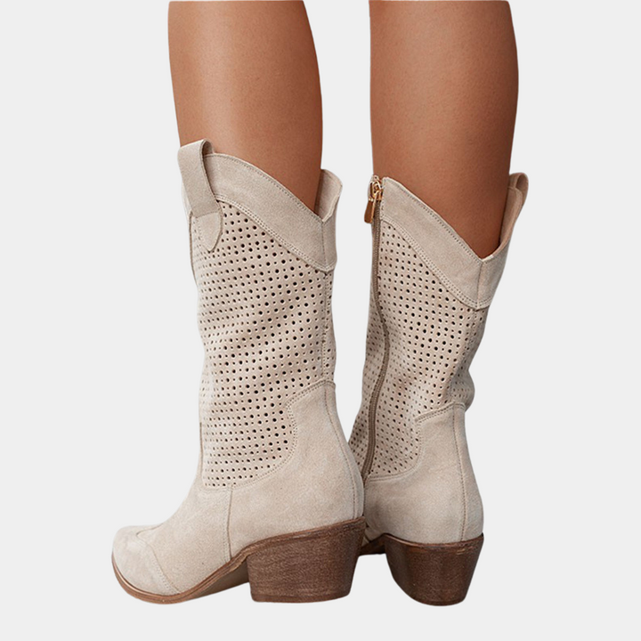 Gulfira - Stivale da cowboy Ortopedico Ultra Confortevole