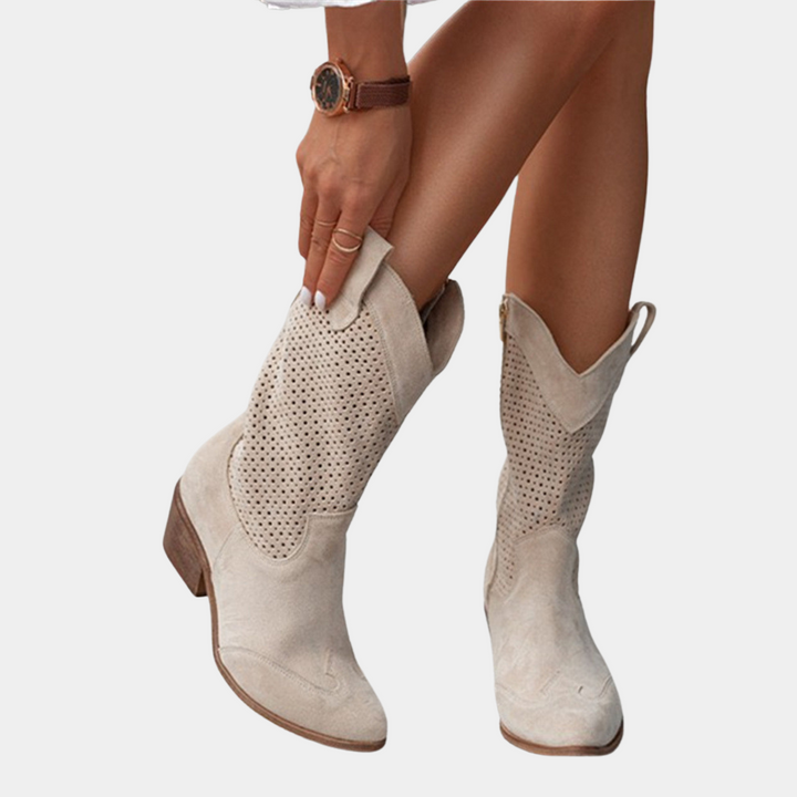 Gulfira - Stivale da cowboy Ortopedico Ultra Confortevole