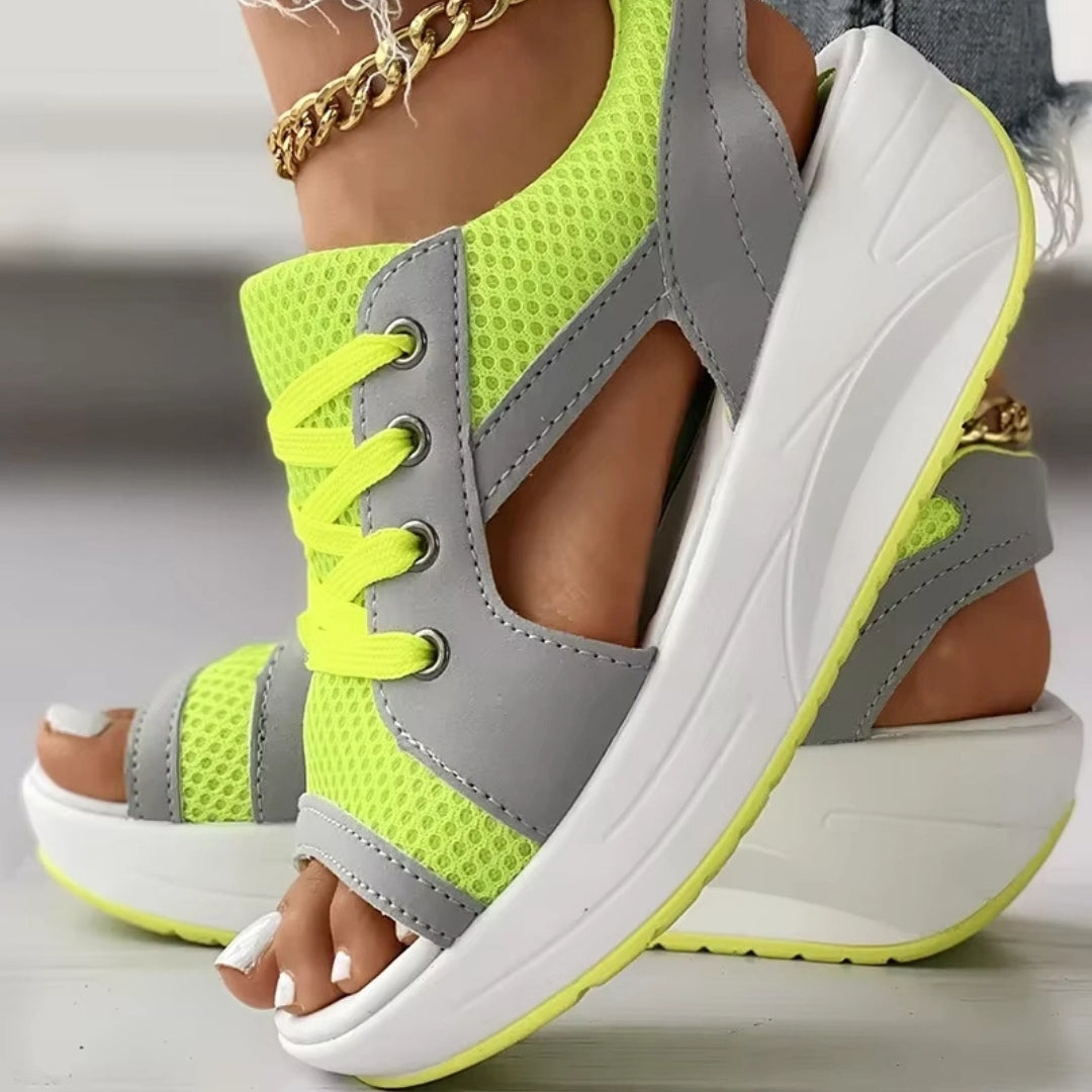 Nayeli - Sandalo Casual Con Lacci