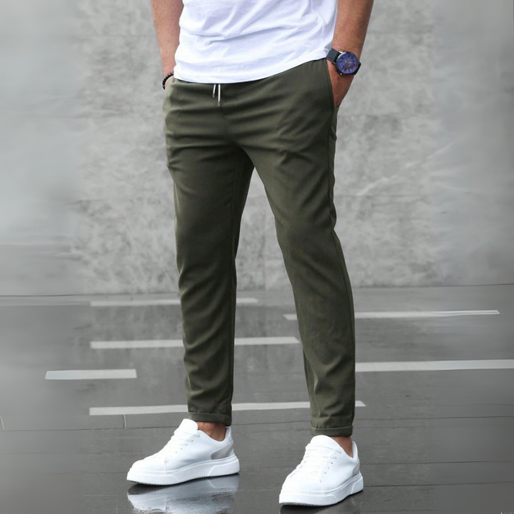 Yechiel - Pantaloni Eleganti Elasticizzati
