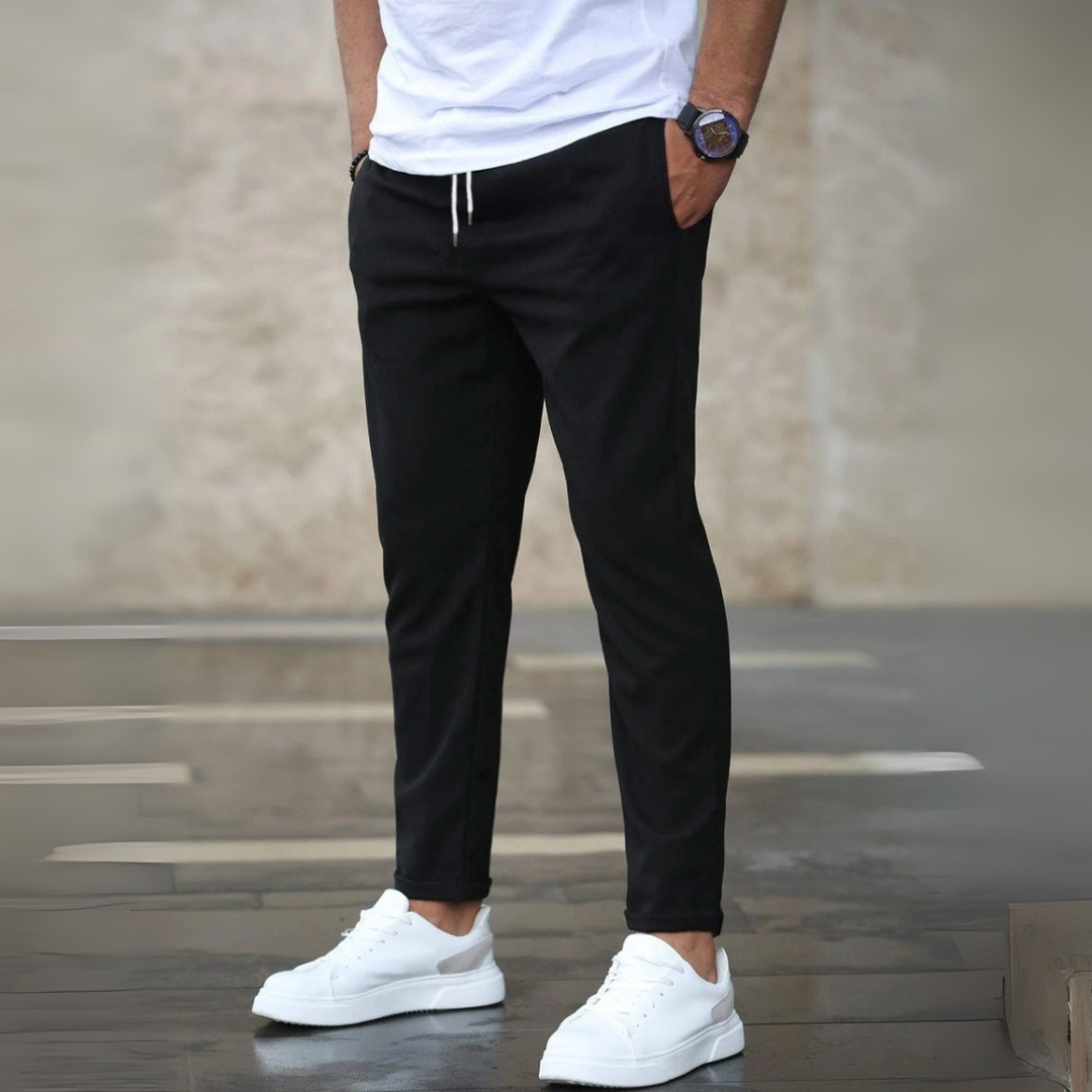 Yechiel - Pantaloni Eleganti Elasticizzati