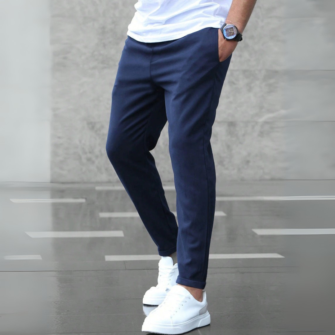 Yechiel - Pantaloni Eleganti Elasticizzati